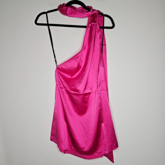 NWT Revolve SER.O.YA Women's Fuchsia/Kendall Silk Dress Size Small - Picture 3 of 8